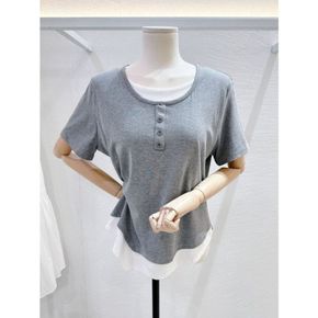 헨리넥 레이어드 티셔츠 (AS7XT287)[35965727]