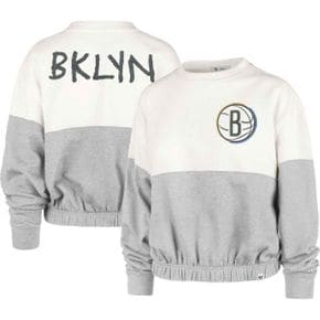 3647922 47 Womens Cream Brooklyn Nets 2022/23 City Edition Take Two Bonita Sweatshirt