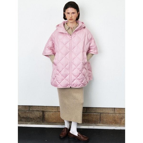 (5차 리오더) OVERFIT QUILTED GOOSE DOWN PONCHO [4COLORS]