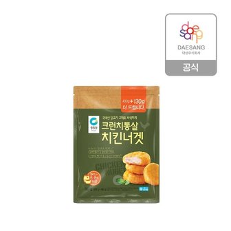  청정원 크런치 통살 치킨너겟 560g(430g+130g)