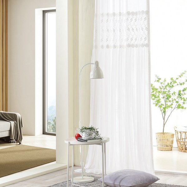 뷰하우스 데이지 레이스 맞춤커튼