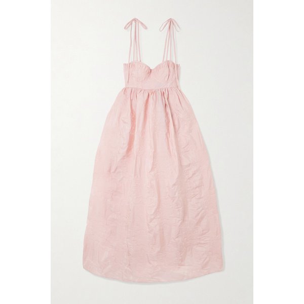 알레나 자카드 미디 원피스 46376663162987348