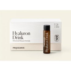 [PROCEANIS Hyaluron Drink] 프로셔니스 주스 앰플형 1박스 21x10ml 히알루론산 드링크 회춘쥬스