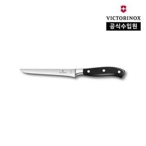 빅토리녹스 [공식] 그랜드 마트레 보닝 나이프 - 15cm, 블랙 7.7303.15G