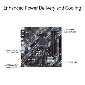 ASUS AMD B550 탑재 AM4 대응 마더보드 PRIME B550M-K [MicroATX]