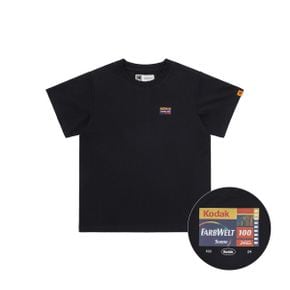 [공식]플래시 필름 반팔 티셔츠 키즈 BLACK
