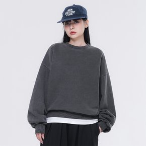 피그먼트 크롭 스웨트 맨투맨 DLX2975 (4 COLOR)
