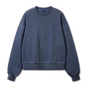 피그먼트 크롭 스웨트 맨투맨 DLX2975 (4 COLOR)