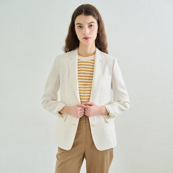 [여주점] 샵린넨 헤링본자켓 B3M3J104