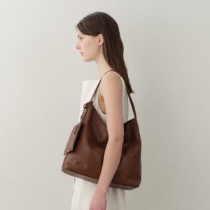 로서울 Pulpy hobo bag cinammon brown