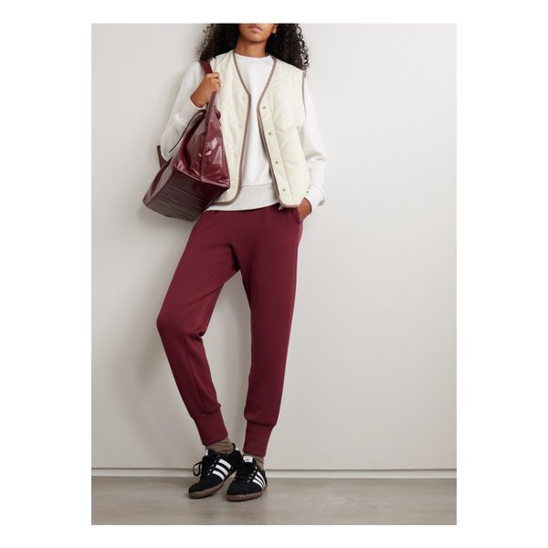 발리 로리 리버서블 퀼팅 플란넬 트윌 베스트 토프 46376663162899194