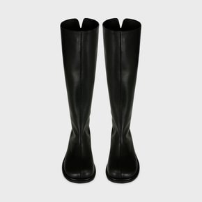 Leather Knee-high Boots