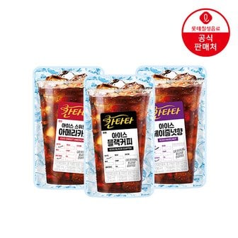  롯데칠성 칸타타 아이스커피 파우치 190ml x 20개