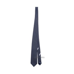 [페라가모] SS26 남성 간치니 프린트 넥타이 35 1217 F NAVY 0778567 _EMT
