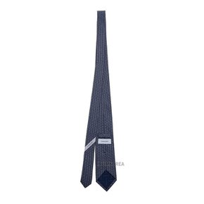 [페라가모] SS26 남성 간치니 프린트 넥타이 35 1217 F NAVY 0778567 _EMT