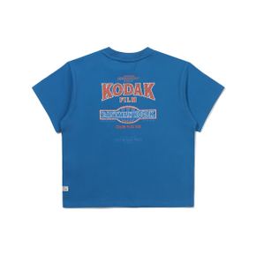 [공식]스노우 워싱 그래픽 반팔 티셔츠 키즈 S.BLUE