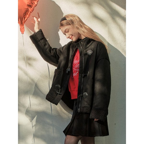 시어링 무스탕 / 블랙