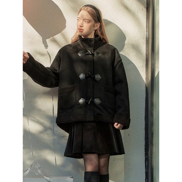 시어링 무스탕 / 블랙