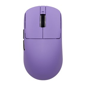 VXE Dragonfly R1 PRO MAX Purple Pixart PAW3395 4K 무선 게이밍 마우스 경량 54그램 탑재