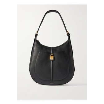 DEMELLIER 드멜리어 더 시에나 장식 텍스처 가죽 숄더 백 블랙 1647597357778881