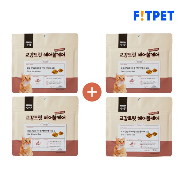 [2+2] 냥쌤 교감트릿 (릴렉스/이뮨/헤어볼케어)