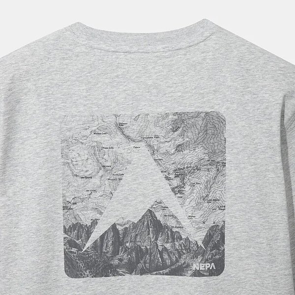 [부산점] 남성 패스파인더 로고 그래픽 긴팔 티셔츠 7L55301