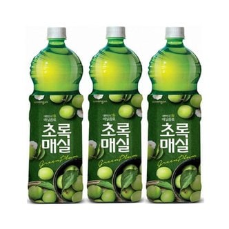  웅진 초록매실 500mL 20펫