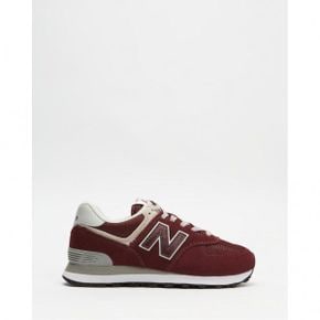 4374447 New Balance 574 - Womens Burgundy