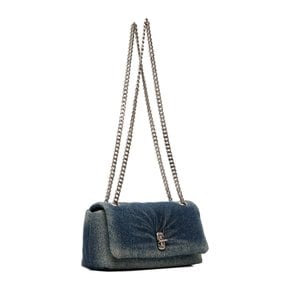 네이비 미니 체인 숄더백 2F6SMN006S02 487 TRUE INDIGO
