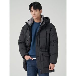 빈폴 [30%OFF]캐주얼 미들 구스다운 아우터  네이비 (BC3Y38C31R)