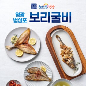 국내건조 보리굴비 선물세트 2호 (10미/29~31cm/부직포가방)