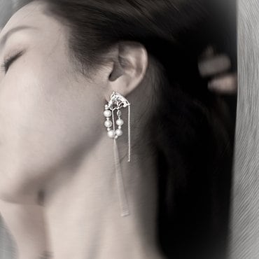 구베 AYRE PEARL EARRING_한쪽 귀걸이