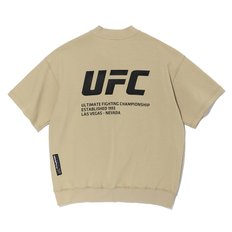 UFC UT 캥거루 반팔 맨투맨 베이지 U1SWT1315BE