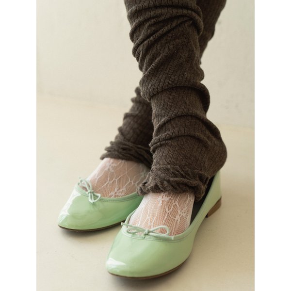 [no.721] melange brown twist warmer