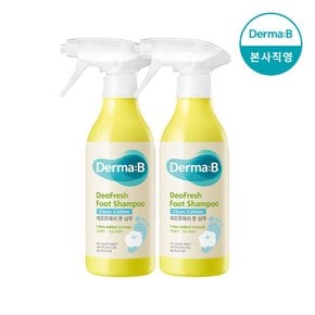 [1+1] 데오프레쉬 풋 샴푸 400ml(클린코튼 향)