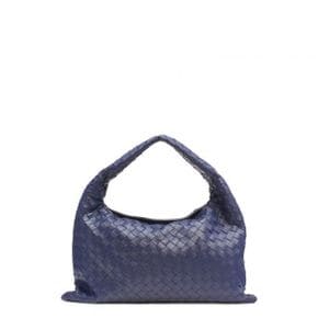 우먼 Bottega Veneta 스몰 합 인트레치아토 레더 호보백 4527 Duke M Brass 9280063 96310750