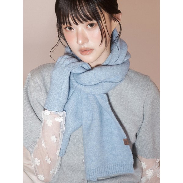 CANDY 장갑 머플러 세트 SKY BLUE