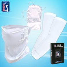 [PGA TOUR]자외선차단 3종세트 마스크+팔토시+손등토시