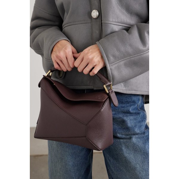 퍼즐 엣지 스몰 텍스처 가죽 숄더백 46376663162983600