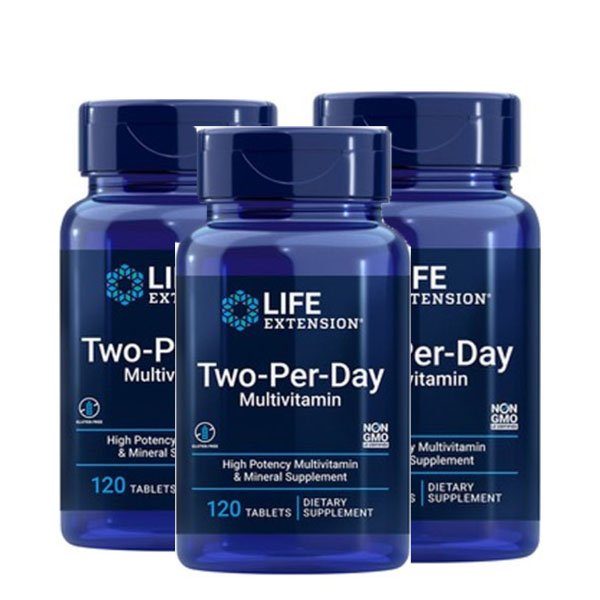 [Life Extensions]라이프익스텐션 투퍼데이 멀티비타민타블렛 120정3병 02315