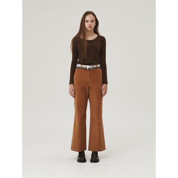 CORDUROY PANTS CAMEL