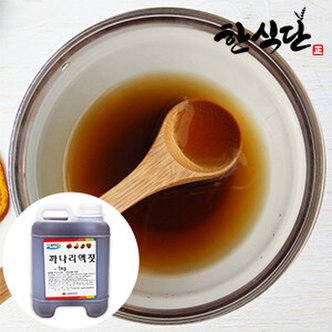 신세계라이브쇼핑 [한식단] 신안 까나리액젓 4.2L 김장 김치 감칠맛