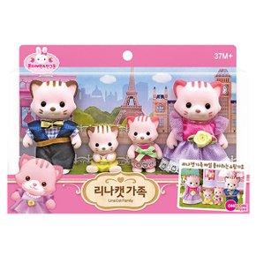 콩지래빗 리나캣 가족