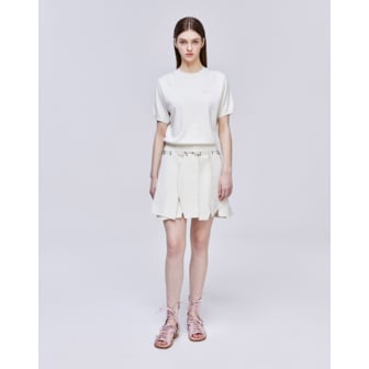 송지오 [파주점] [송지오우먼]송지오 컬렉션 포에트리 엠브로이드 니트 아이보리 WH3KT712IV