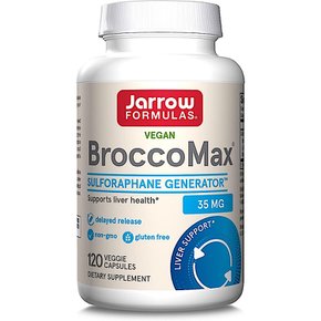 자로우 포뮬러스 브로코맥스 35mg 브로콜리 추출물 Jarrow Formulas BroccoMax 120캡슐