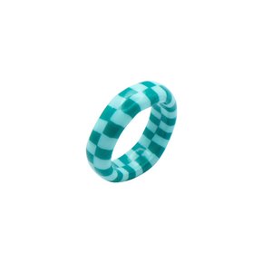 chess ring-mint green