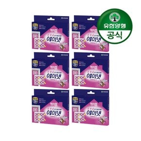 [유한양행] 해피홈 방충망용 에어넷 모기약(30일지속형) 6개