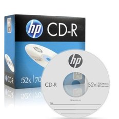 HP CD-R 700MB 52x 슬림 1장_WAD784D