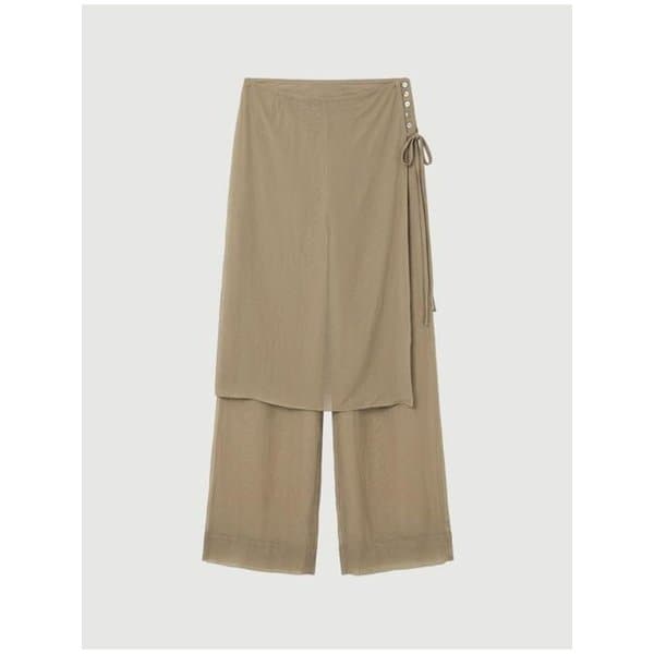 26SS 팔로마울 가죽 팬츠 UO5192248 KHAKI DOM