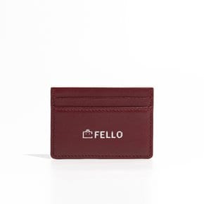 Flitflat Wallet(플릿플랫 지갑)_Burgundy